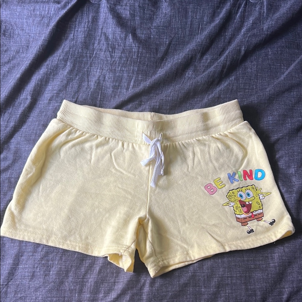 SpongeBob SquarePants Women's Yellow Shorts